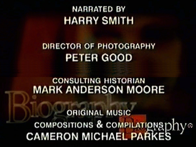 Mark A. Moore A&E Biography Credit