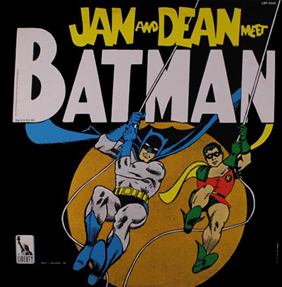 Kan & Dean Meet Batman LP, 1966