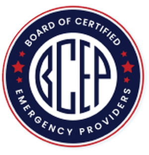 Board of Certified Emergency Providers certification seal