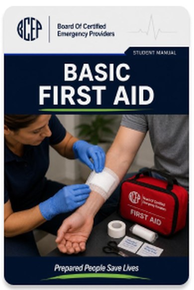 Basic First Aid student manual cover