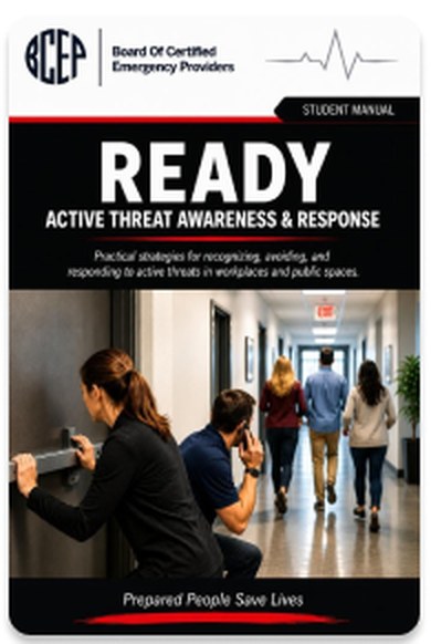 READY active threat awareness and response student manual cover