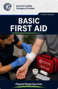 BCEP first aid student manual cover